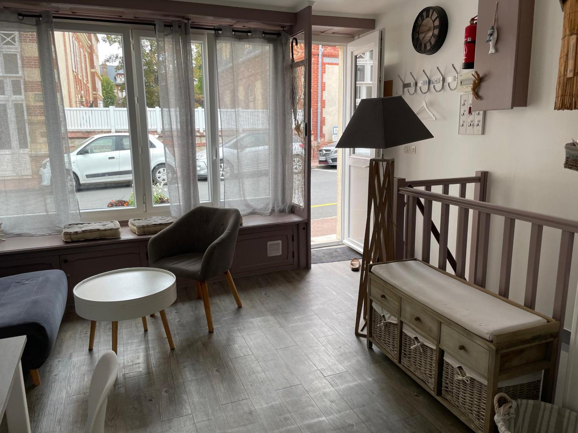 Souplex 50M De La Plage Et Des Commerces Houlgate Dış mekan fotoğraf